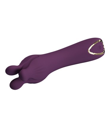 PRETTY LOVE LUNAO RECHARGEABLE VIBRATOR 10 FUNCTIONS PURPLE