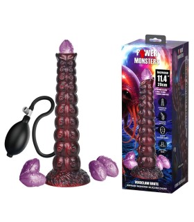 POWER MONSTERS VOIDCLAW BRUTE BICOLOR INFLATABLE FANTASY SILICONE DILDO 29 CM O 57 CM