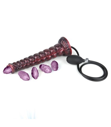 POWER MONSTERS VOIDCLAW BRUTE BICOLOR INFLATABLE FANTASY SILICONE DILDO 29 CM O 57 CM