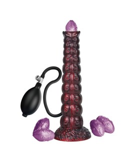 POWER MONSTERS VOIDCLAW BRUTE BICOLOR INFLATABLE FANTASY SILICONE DILDO 29 CM O 57 CM