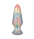 POWER MONSTERS EBON LEVIATHAN TRICOLOR INFLATABLE FANTASY ANAL PLUG 18 CM