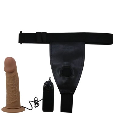 PRETTY LOVE HARNESS BRIEFS CON VIBRACION DILDO INCLUIDO