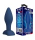 MR PLAY TAPERED SILICONE ANAL PLUG BLUE M