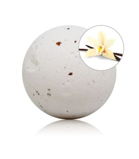 TALOKA VANILLA SCENTED BATH BOMB WITH ROSE PETALS