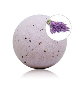 TALOKA LAVENDER SCENTED BATH BOMB WITH ROSE PETALS