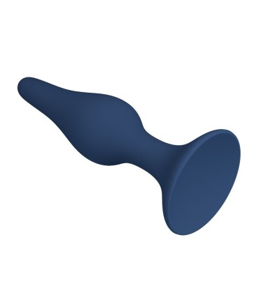 MR PLAY TAPERED SILICONE ANAL PLUG BLUE XL