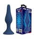 MR PLAY TAPERED SILICONE ANAL PLUG BLUE XL