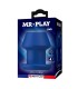 MR PLAY JACK BLUE SILICONE HOLLOW ANAL PLUG SIZE M