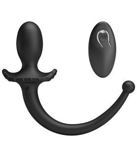 MR PLAY WIRELESS REMOTE CONTROL ANAL AND PERINEUM VIBRATOR BLACK