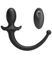 MR PLAY - WIRELESS REMOTE CONTROL ANAL AND PERINEUM VIBRATOR BLACK