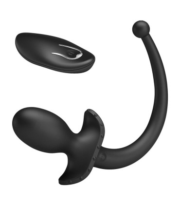 MR PLAY WIRELESS REMOTE CONTROL ANAL AND PERINEUM VIBRATOR BLACK
