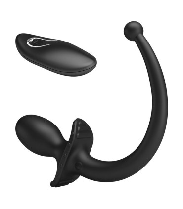 MR PLAY WIRELESS REMOTE CONTROL ANAL AND PERINEUM VIBRATOR BLACK