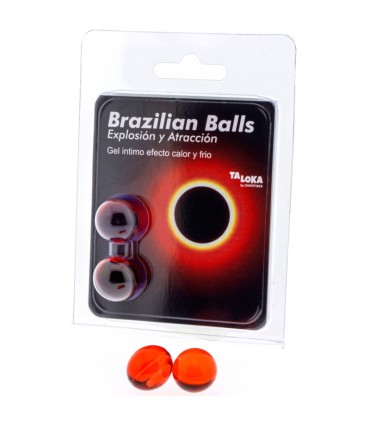 TALOKA 2 BRAZILIAN BALLS HOT COLD EFFECT EXCITING GEL