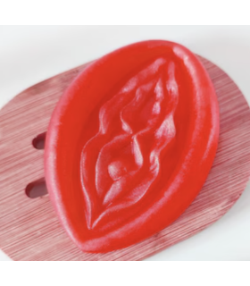 DIABLO PICANTE 2 VAGINA SHAPED PERFUMED SOAPS RED