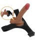 PRETTY LOVE HARNESS BRIEFS UNIVERSAL CON DILDO VIBRACION Y SQUIRTING 155 CM MULATO