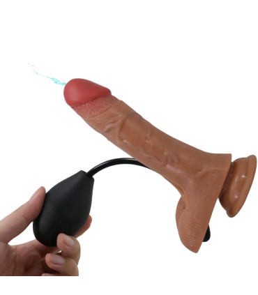 PRETTY LOVE HARNESS BRIEFS UNIVERSAL CON DILDO VIBRACION Y SQUIRTING 155 CM MULATO