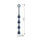 MR PLAY BLUE SILICONE ANAL BEADS SIZE M 33 CM