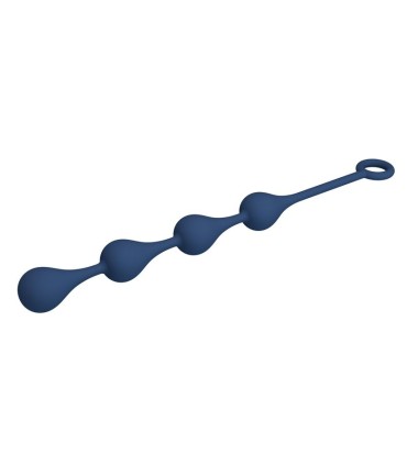 MR PLAY BLUE SILICONE ANAL BEADS SIZE M 33 CM