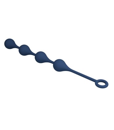 MR PLAY BLUE SILICONE ANAL BEADS SIZE L 426 CM