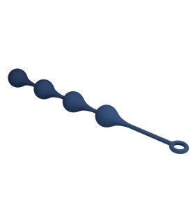 MR PLAY BLUE SILICONE ANAL BEADS SIZE XL 525 CM