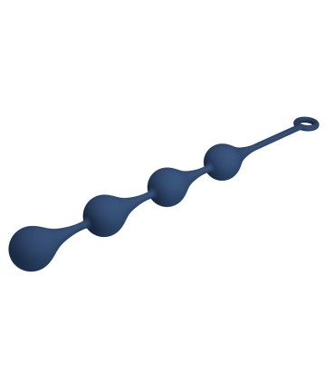 MR PLAY BLUE SILICONE ANAL BEADS SIZE XL 525 CM