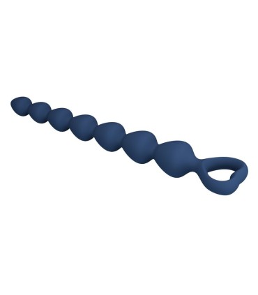 MR PLAY BLUE SILICONE ANAL BEADS ANAL PLUG 267 CM