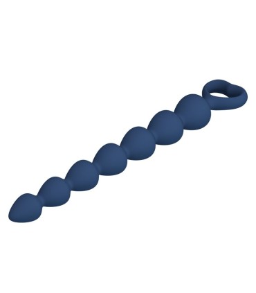 MR PLAY BLUE SILICONE ANAL BEADS ANAL PLUG 267 CM