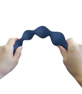 MR PLAY BLUE SILICONE ANAL BEADS ANAL PLUG 204 CM