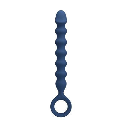 MR PLAY BLUE SILICONE ANAL BEADS ANAL PLUG O 34 CM 285 CM