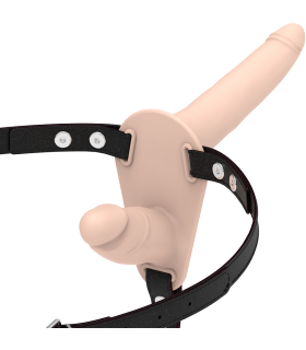 FETISH SUBMISSIVE HARNESS DOBLE PENETRACION FLESH