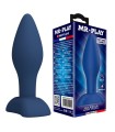 MR PLAY - TAPERED SILICONE ANAL PLUG BLUE L