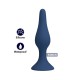MR PLAY BLUE SILICONE SLIM ANAL PLUG SIZE S