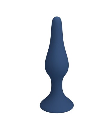 MR PLAY BLUE SILICONE SLIM ANAL PLUG SIZE S