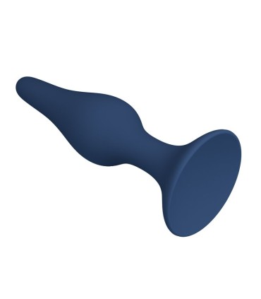 MR PLAY BLUE SILICONE SLIM ANAL PLUG SIZE S