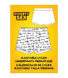 DIABLO PICANTE BREASTS UNDERWEAR MEDIUM SIZE