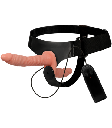 HARNESS ATTRACTION HARRIS DOBLE PENETRACION CON VIBRACION 18 CM O 35 CM