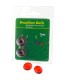 TALOKA 2 BRAZILIAN BALLS STRAWBERRY CHERRY INTIMATE GEL