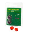 TALOKA - BRAZILIAN BALLS GEL ÍNTIMO FRESA & CEREZA 2 BOLAS