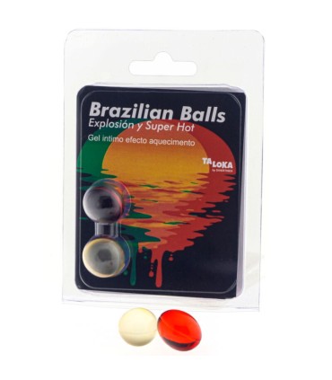 TALOKA 2 BRAZILIAN BALLS SUPER HOT EFFECT EXCITING GEL
