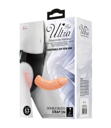 BAILE ULTRA PASSIONATE HARNESS DILDOS DOBLES CON ARNES