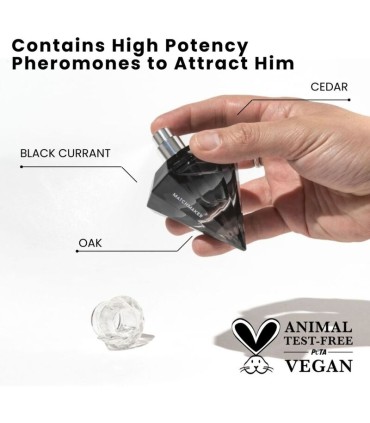 EYE OF LOVE MATCHMAKER BLACK DIAMOND LGBTQ PERFUME PHEROMONES FOR HIM 30 ML
