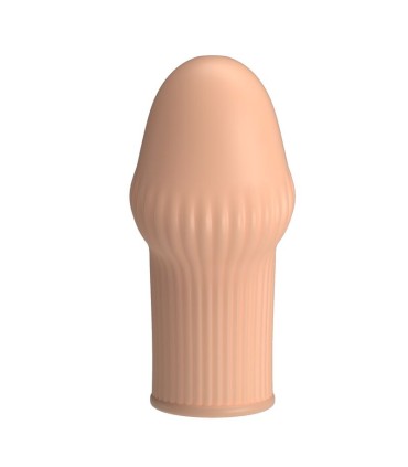 PRETTY LOVE HUEL PENIS SLEEVE GET YOUR PENIS THICKER FLESH COLOR