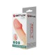 PRETTY LOVE HUEL PENIS SLEEVE GET YOUR PENIS THICKER FLESH COLOR