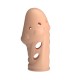 PRETTY LOVE SOCKER TEXTURED PENIS SLEEVE NATURAL