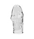 PRETTY LOVE ROCKER PENIS SLEEVE GET YOUR PENIS THICKER TRANSPARENT
