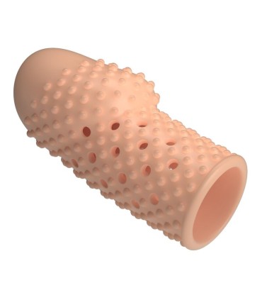 PRETTY LOVE GEEK S PENIS SLEEVE GET YOUR PENIS THICKER NATURAL COLOR