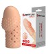 PRETTY LOVE GEEK S PENIS SLEEVE GET YOUR PENIS THICKER NATURAL COLOR