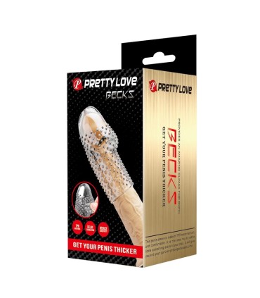 PRETTY LOVE GEEK S PENIS SLEEVE GET YOUR PENIS THICKER TRANSPARENT