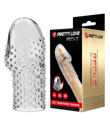 PRETTY LOVE GEEK S PENIS SLEEVE GET YOUR PENIS THICKER TRANSPARENT