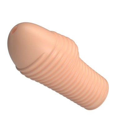PRETTY LOVE HOTTT PENIS SLEEVE GET YOUR PENIS THICKER NATURAL COLOR